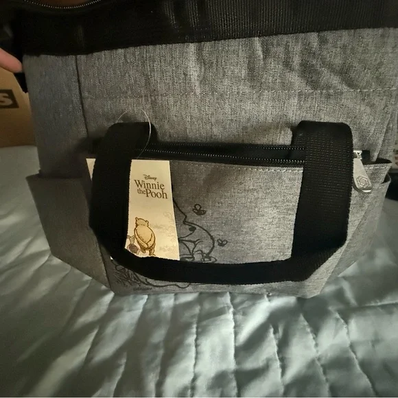 Gray Disney Winnie the Pooh Tote Bag - Picture 7 of 9